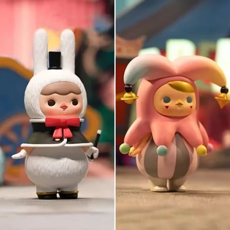 POP MART PUCKY Fairy Circus Series Genuine Mystery Box Blind Box Guess Bag Toys Doll Cute Desktop Ornaments Collection Gift