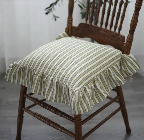 Soft seat cushion with cotton seat cushion with seat strip design for chairs Stools Chair cushion