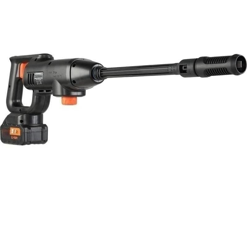 Battery Powered Pressure Spraying Tool 580-PSI 1.1 GPM For Car Washing Yard Maintenance Flower Watering, Handheld High-Pressure Design 4.0Ah Rechargeable Battery Charger 6-in-1 Adjustable Nozzle Portable Cleaning Equipment