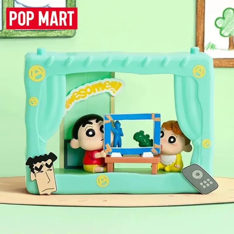 POP MART Crayon ShinChan Inner Child Theater Series Trendy Mystery Box Anime Action Figure Blind Random Box Toys Model Ornament
