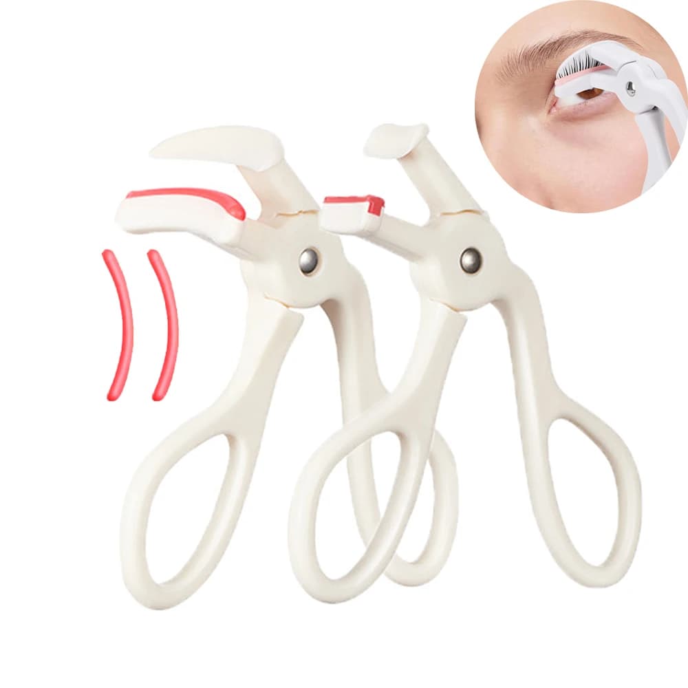 1/2 Piegacilla Piegaciglia Clip Portable Easy to Use Styling Durable Corner Folder and Partial Makeup Tools