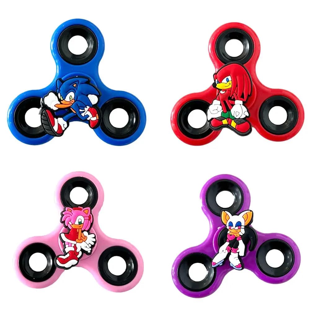 1 Pezzo Giocattolo Antistress a Forma di Scoiattolo Cartoon, Fidget Spinner, Modello in PVC, Regalo per Bambini