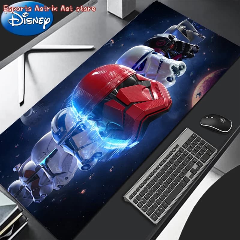 Laptop Gaming Mouse Mat, Desk Accessories, S-star Exterior Mat with HD Printing, Mousepad Anime W-wars, Office Keyboard Mat and PC Gamer