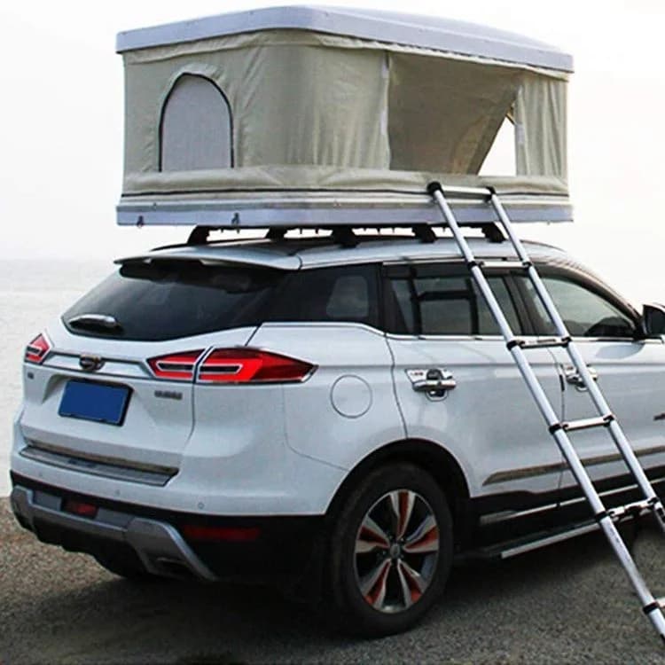 LT05 Tenda da tetto rigida con guscio in ABS per 2 - 3 persone per campeggio in auto