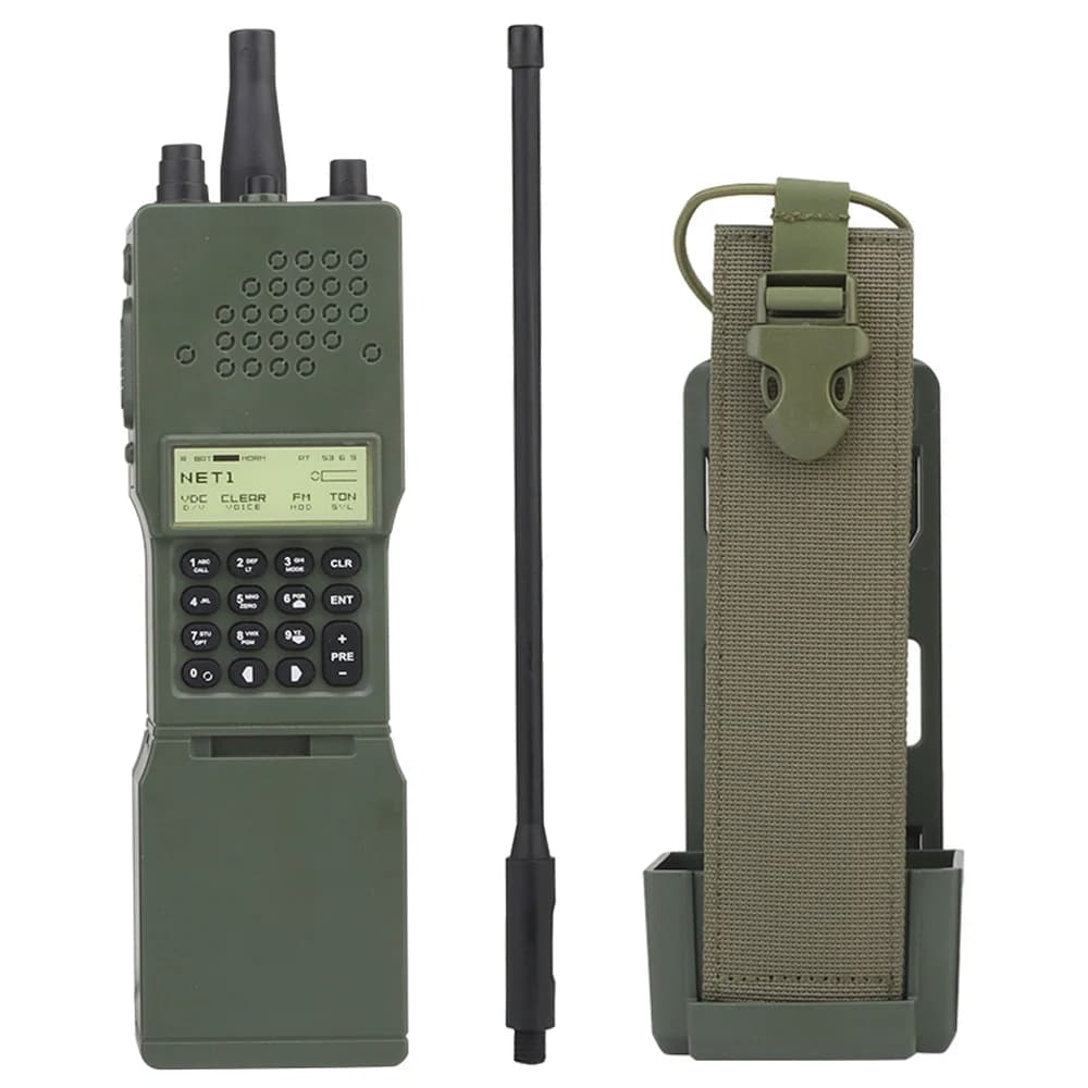 Tattico PRC-152 Radio Modello Fittizio Addestramento All'aperto Walkie Talkie Modello Fittizio Militar CS Gioco Cosplay Interfono Modello Prop