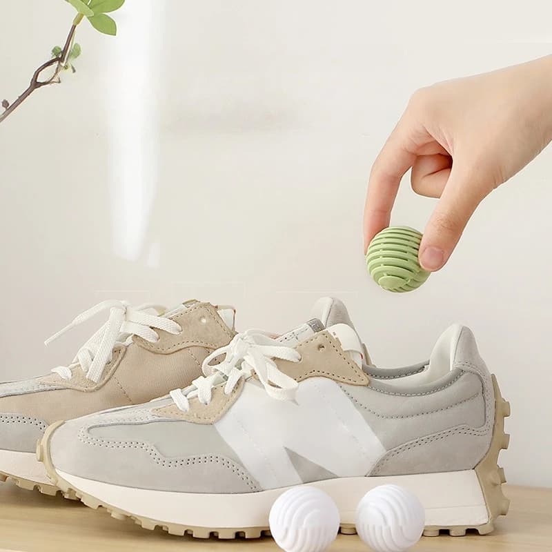 6Pcs/Pack Deodorizing Ball, Mildew and Insect Proof, Long-lasting Air Freshener, for Wardrobe, Shoe Cabinet, Bathroom and Car