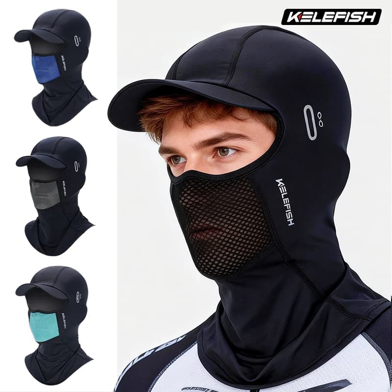 1pc KELEFISH Balaclava Full Face Mask sun protection headgear,Windproof for Hiking, Cycling, Fishing, Mountain, Hiking, Cycling