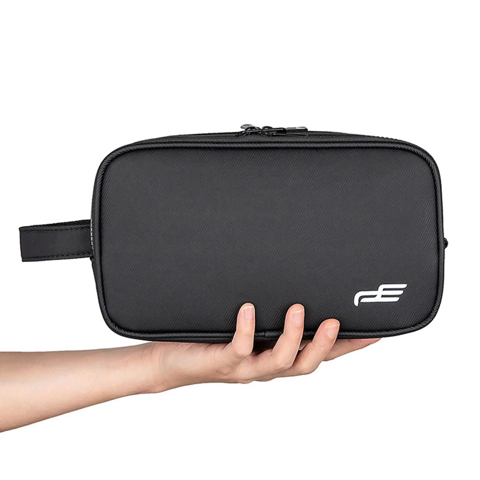 Golf Ball Carry Bag Pouch with Handle Strap Lightweight Storage Organizer
