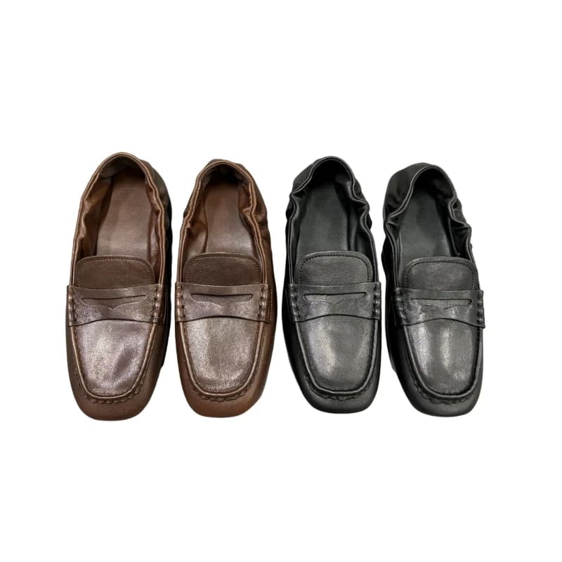 Women's casual loafers Comfortable and lightweight slip-on shoes for walking Mocassini with women's platform AJ0607