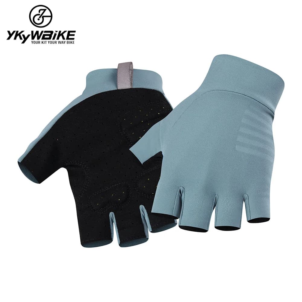 YKYWBIKE Cycling Gloves Half fingers Women's Summer Sports Shock Absorbent Sports Gloves Soft Bike Gloves MTB