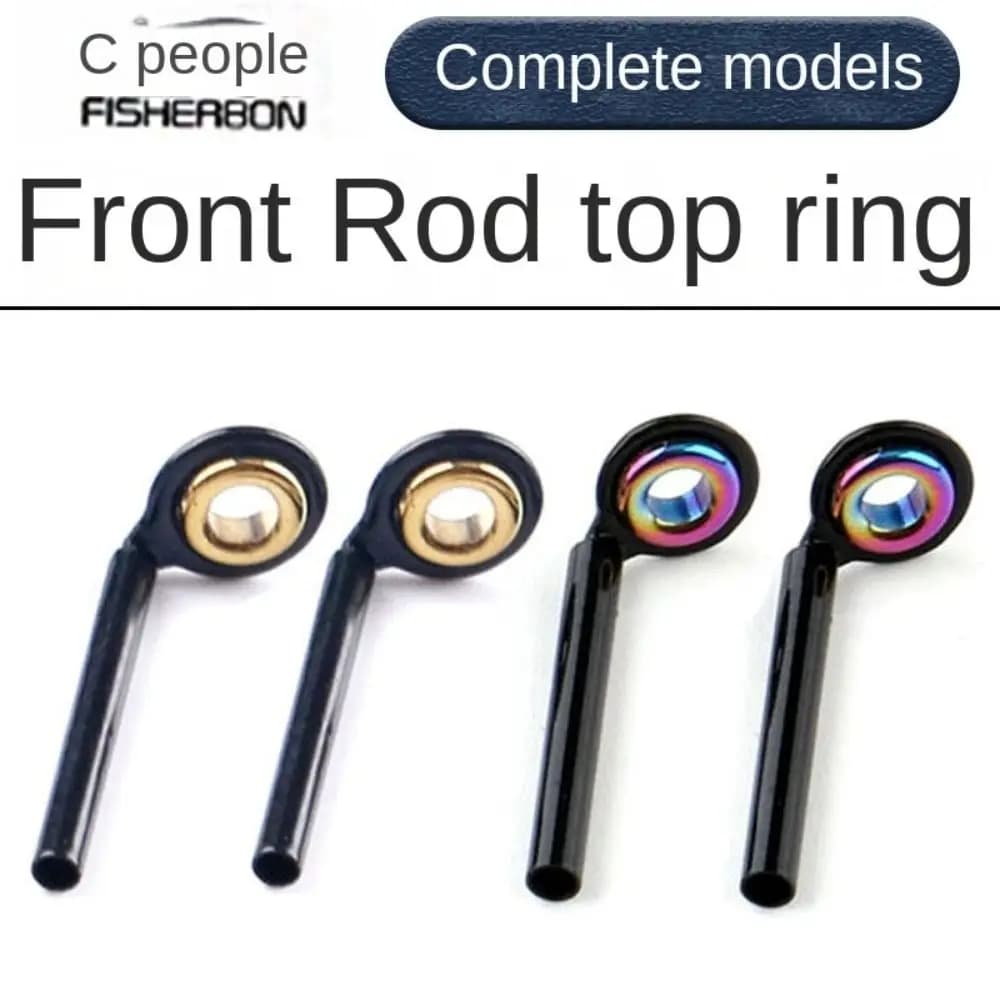 New O Ring Fishing Rod Guide 0.8mm-2.0mm Stainless Steel Eye Ceramic Ring Oval Fishing Equipment Box Accessories Repair Fishing Rod