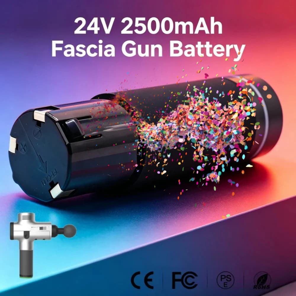 Massage Gun Battery for Various Types of Massage Guns/Fascia Guns 24V 2500Mah High-capacity