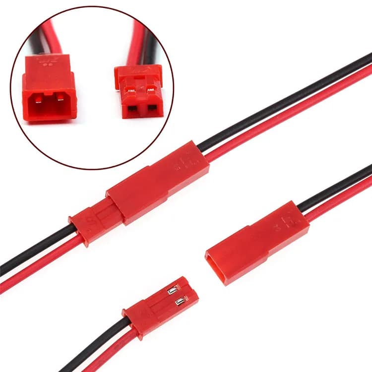 50PCS Rosso SYP JST Connettore Spina 22AWG 150 millimetri Cavo di Silicone Per RC LED BEC Lipo Batteria Elicottero FPV Drone Parti Acc