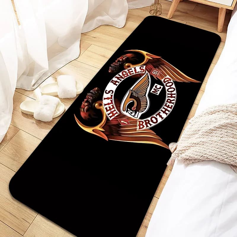 Hells Angels zerbino ingresso antiscivolo zerbino lavabile cucina tappeto soggiorno corridoio tappeti bagno bagno zerbini