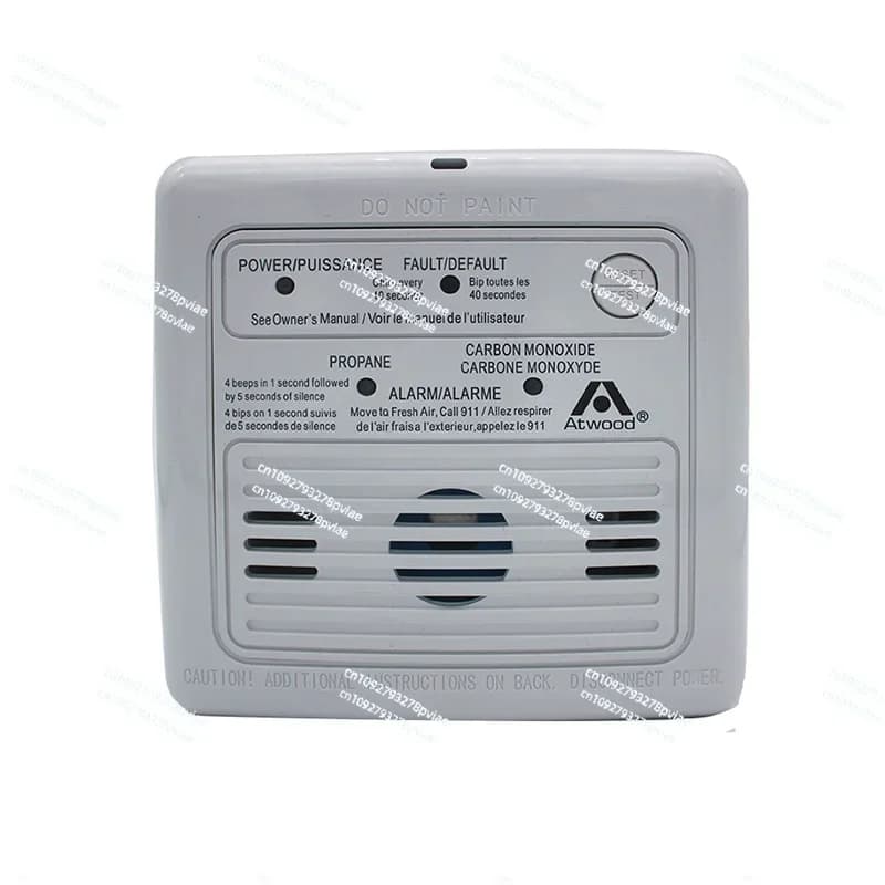 Accessori per l'allarme di fumo per camper Rilevatore di gas combustibile per veicoli con allarme monossido di carbonio