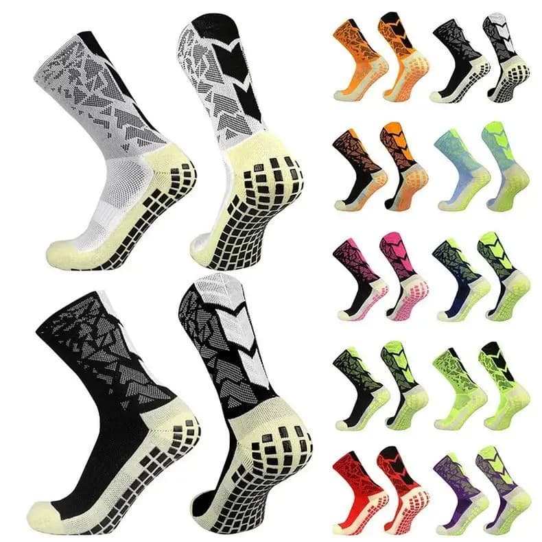 Camo Arrow Soccer Socks Anti Slip Football Socks with Square Friction Pads for Men Women Training Match