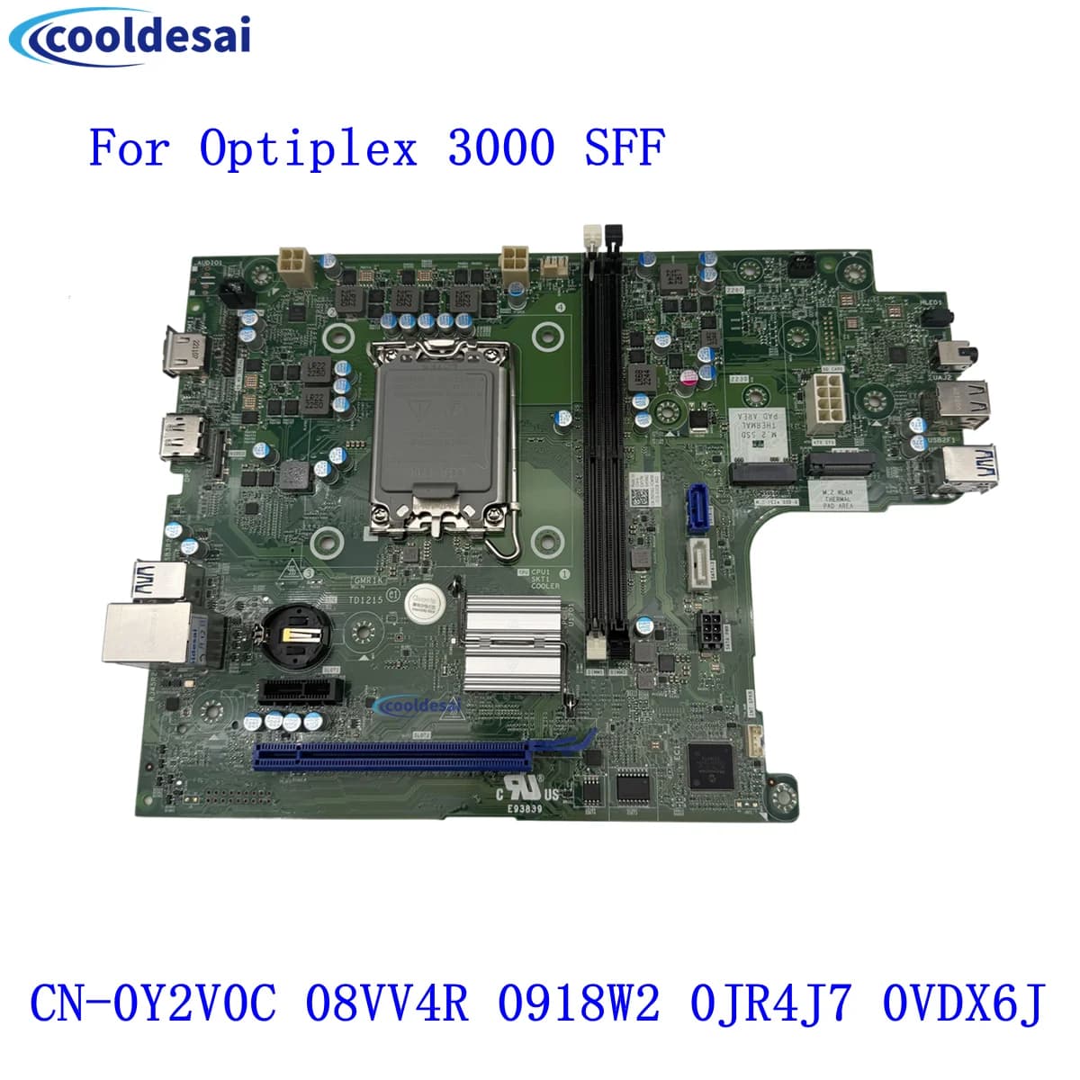 Scheda Madre per Desktop Dell OptiPlex 3000 SFF CN-0Y2V0C 08VV4R 0918W2 0JR4J7 0VDX6J LGA1700, Testata al 100%, Spedizione Rapida