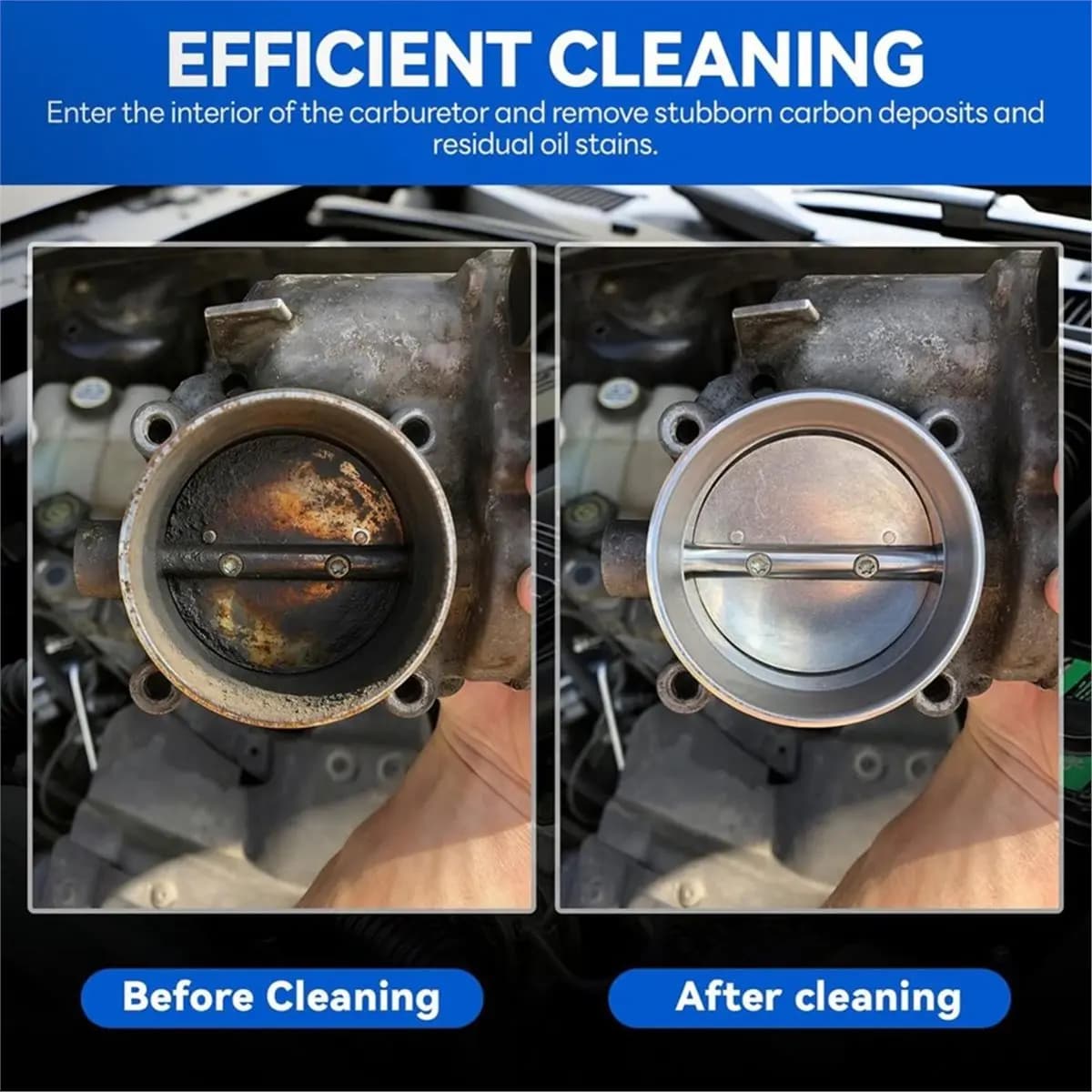 Carburetor Cleaning Kit, 32 Piece Stainless Steel Carburetor Jet Cleaning Tool Set with Dual Brushes and 4 Hooks