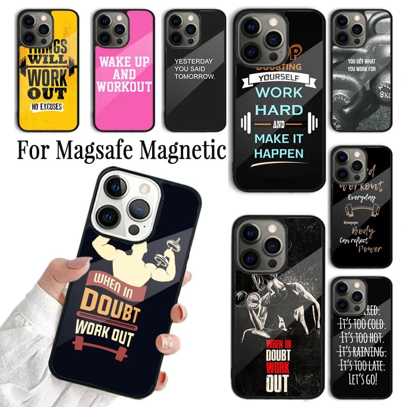 Cover per iPhone 17 AIR 16 15 14 13 12 11 Pro Max Plus con supporto magnetico wireless MagSafe - Ideale per le tue idee innovative