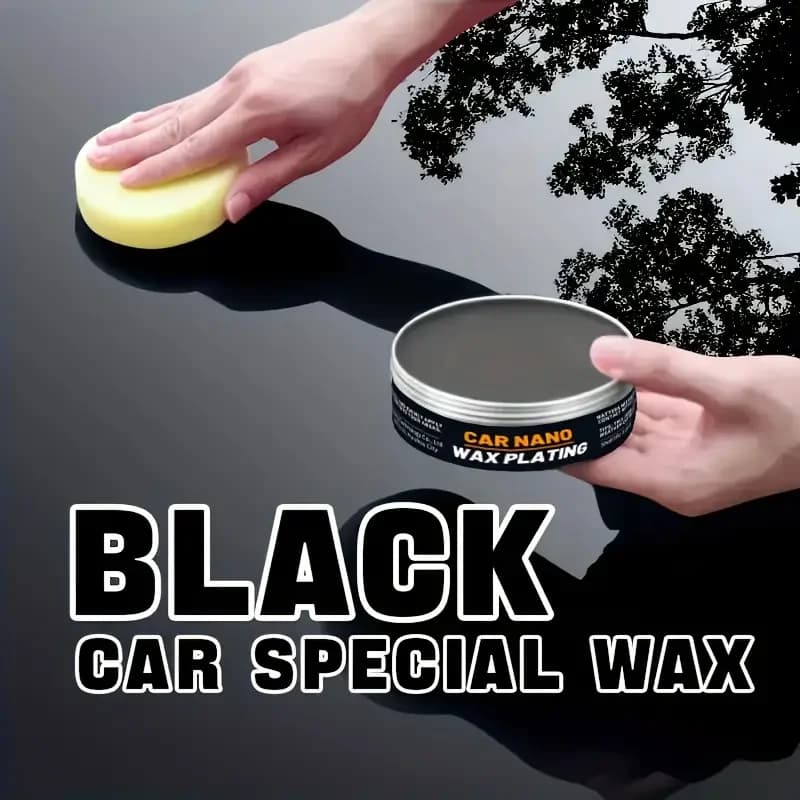 Cera per auto nera premium: miglioramento oscuro globale, lucentezza a specchio, protezione UV e scudo duraturo per veicoli con vernice scura
