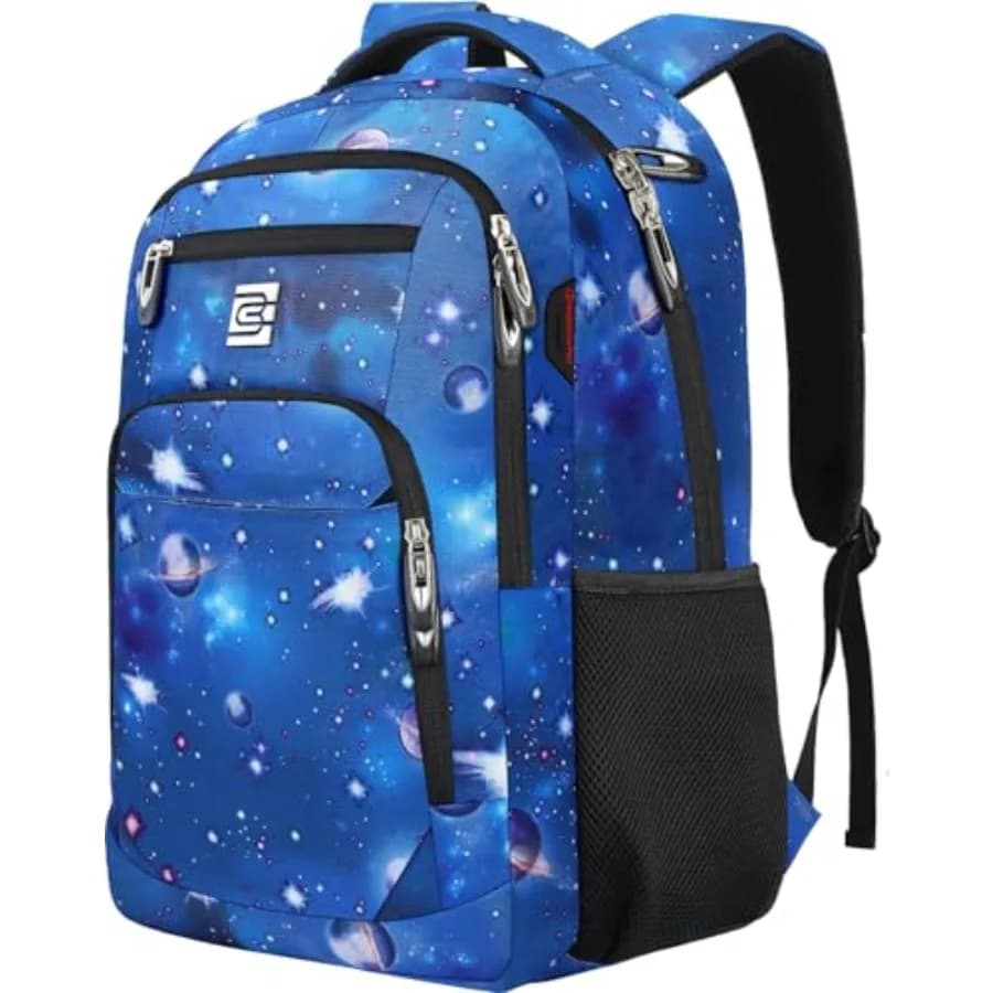 Zaino Antifurto per Viaggi d'Affari, Sottile e Resistente, Impermeabile, Borsa per Computer da College per Donne e Uomini, Adatto per Notebook