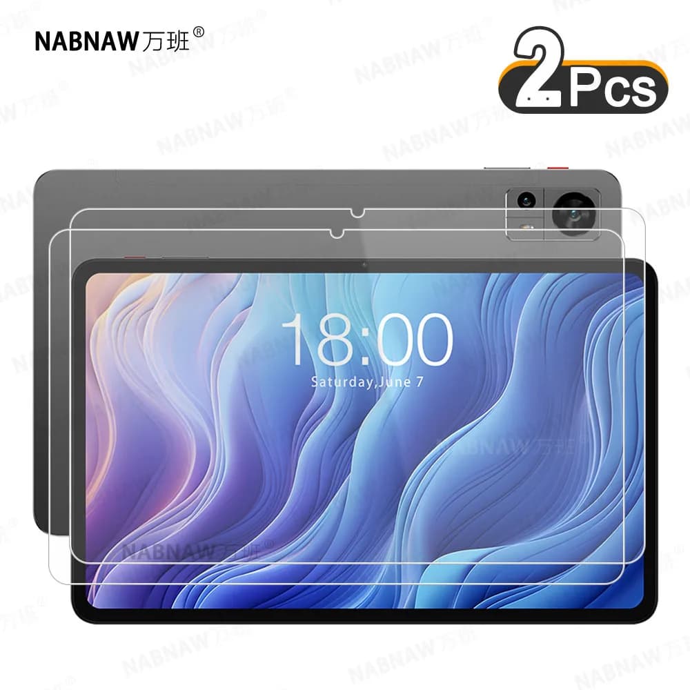 Pellicola protettiva per schermo antigraffio HD da 2 pezzi in vetro temperato per Teclast T60 2023 pellicola protettiva per Tablet con rivestimento a olio da 12 pollici