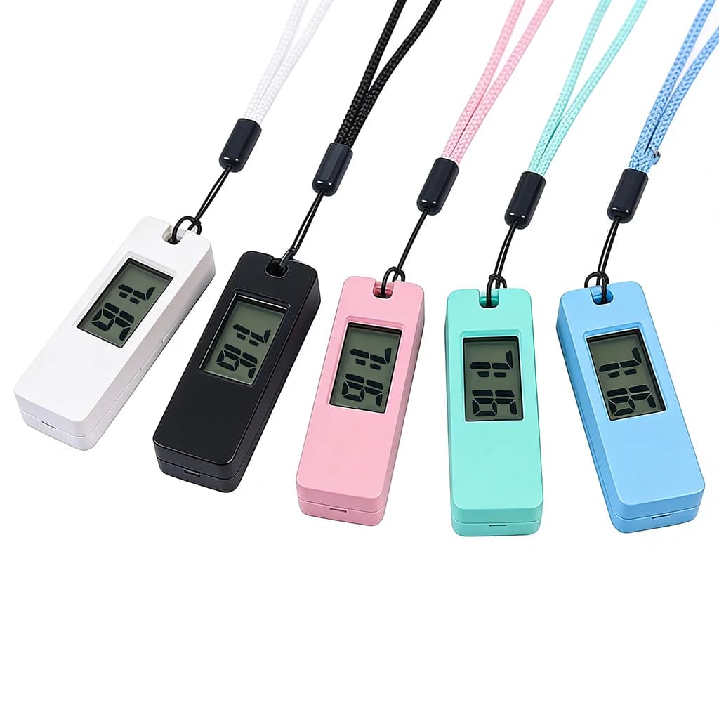 New Luminous LED Pocket Watch for Children, Silent LCD Digital Display, External Portable Watch, for Students, Men and Women