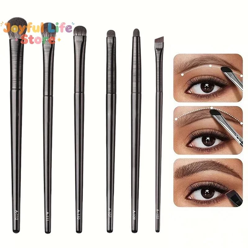 5/6/8/10Pcs Professional Soft Eyeliner Eyeshadow Contouring Brushes Beauty Makeup Tool Eyes Makeup Brushes Set