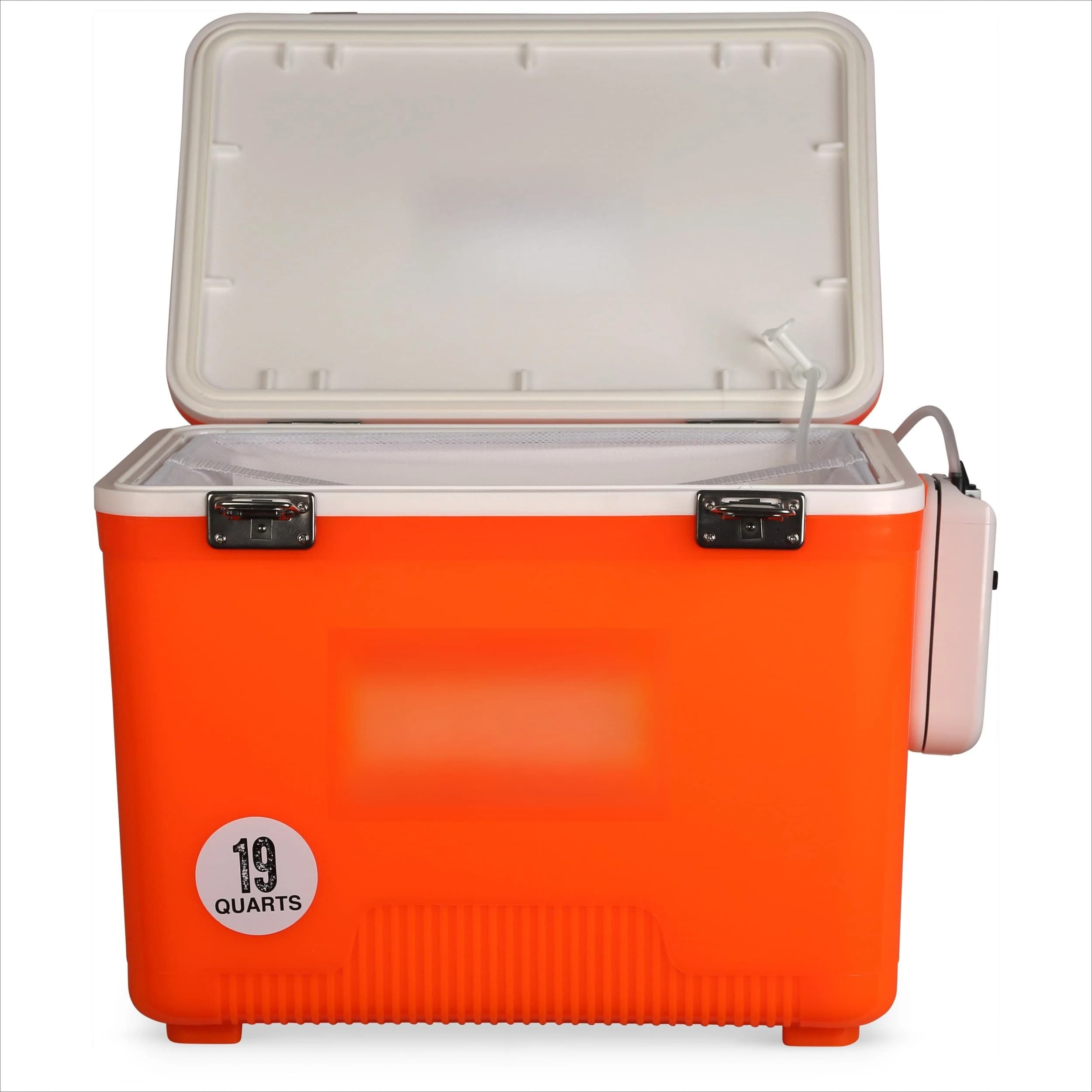 Live Bait Cooler Box With Aerator Pump Portable Fishing Station Minnow Bucket For Live Fish Storage Container