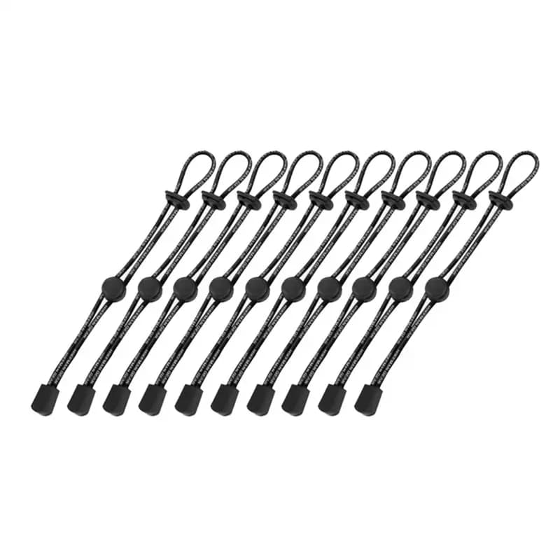 AFOURT-HIKEMAN Camping Gear 10Pcs Outdoor Hiking Backpack Elastic Cord Fixing Buckle, Trekking Pole Adjustable Retention Buckle