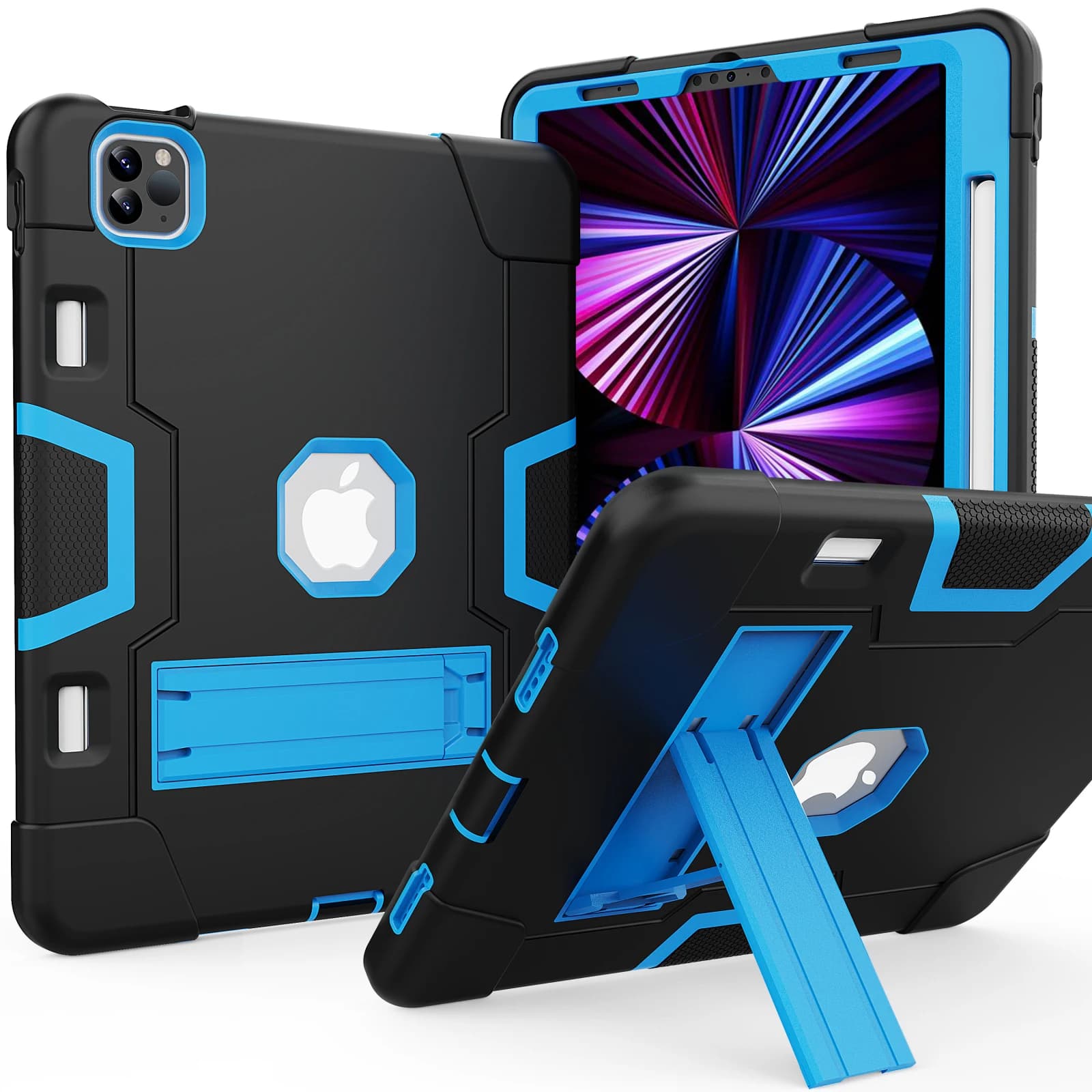 Tablet Protective Case B1 Model Is Suitable for iPad Pro 11Inch /Ipad Air4 5 10.9Inch with Pen Slot Bracket 12 Colors Available