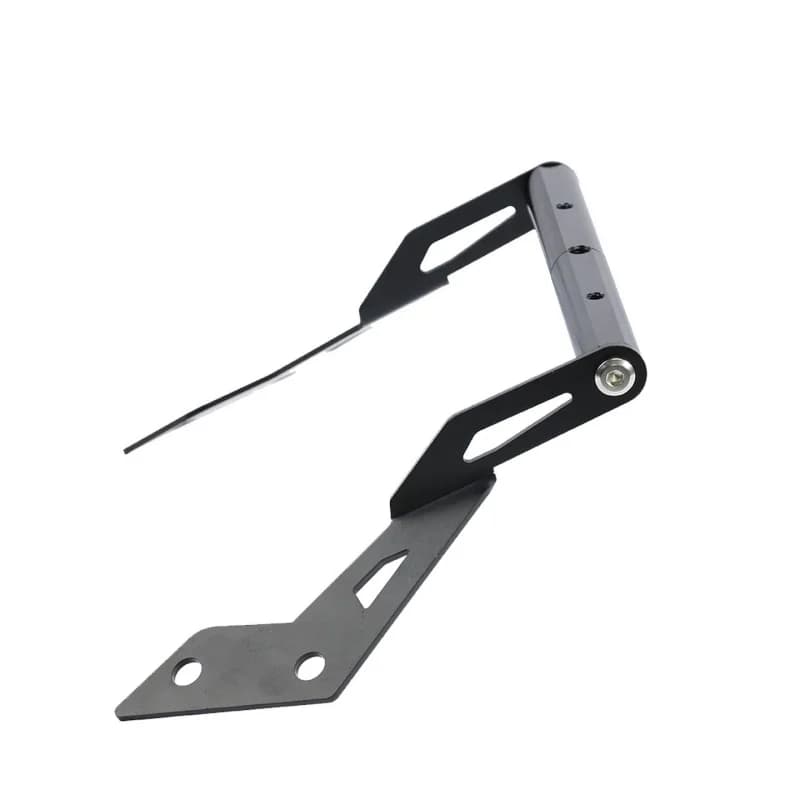 Modified windscreen phone support with extension rod for navigator and horizontal bar for dash cam, extension bracket for Kawasaki Ninja 400 M8