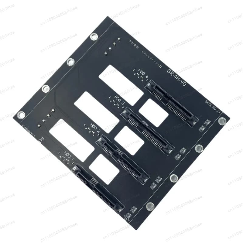 Backplane per 4 Dischi Rigidi SATA con Alimentazione Stabile e Design Hot Swap, Accessorio per NAS