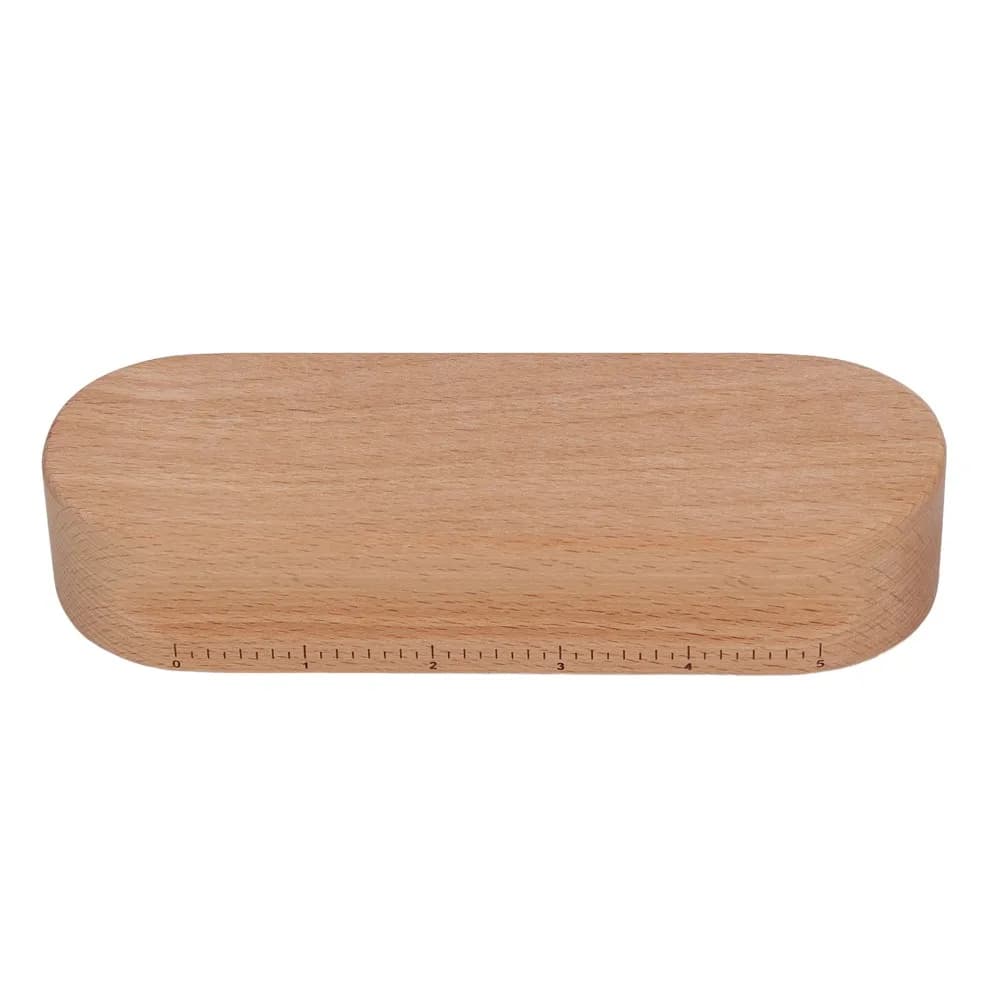Durable Wood Beech Tailors Clapper 7 Inch Smoothed Sanded Ironing Block Sewing Tool For Quilting