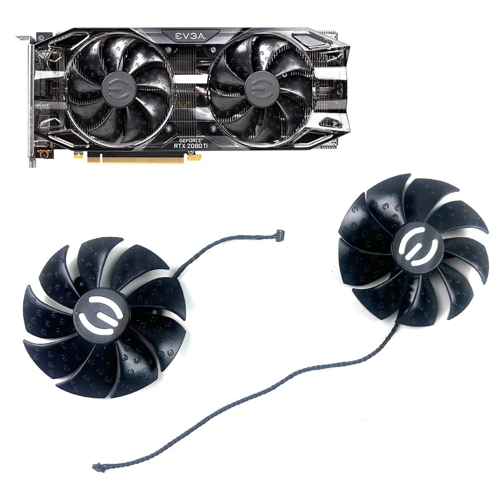 Ventola di raffreddamento 87mm PLA09215S12H per EVGA RTX 2060 2070 2080 2080Ti 2080S Super XC ULTRA Ventole della scheda video grafica