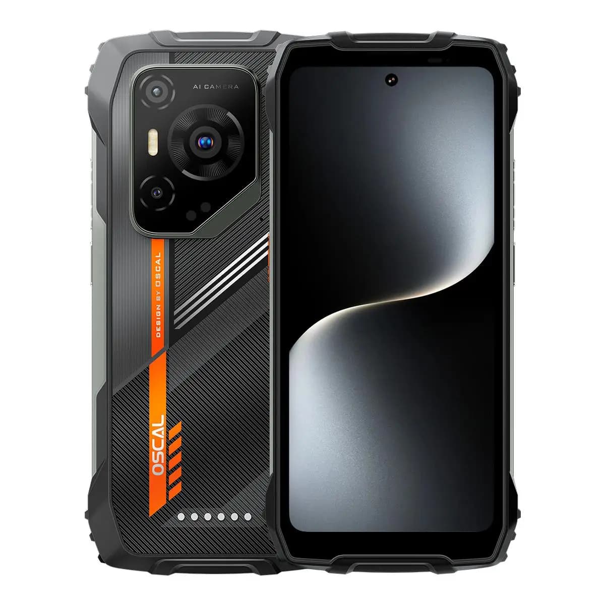 Blackview Oscal Pilot 3 5G Smartphone robusto 6.78 '' 120Hz 12GB 256GB 50MP 7500mAh Visione notturna NFC Android 15 Telefono cellulare