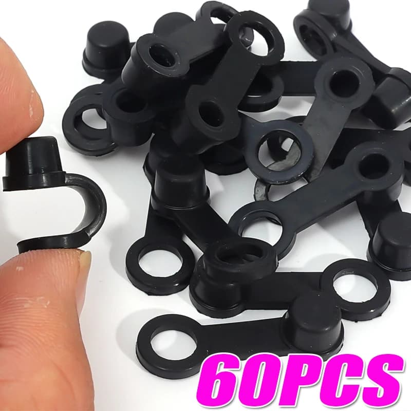 1/20/30/60 pz. Tappi Antipolvere in Gomma per Moto e Auto, Tappi per Valvole di Spurgo Freno, Coperture per Pinze Freno
