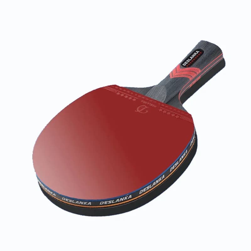 Racchetta da ping pong Racchetta singola professionale 7 stelle 9 stelle Competizione in carbonio Racchetta da ping pong ad alto rimbalzo Racchetta da ping pong
