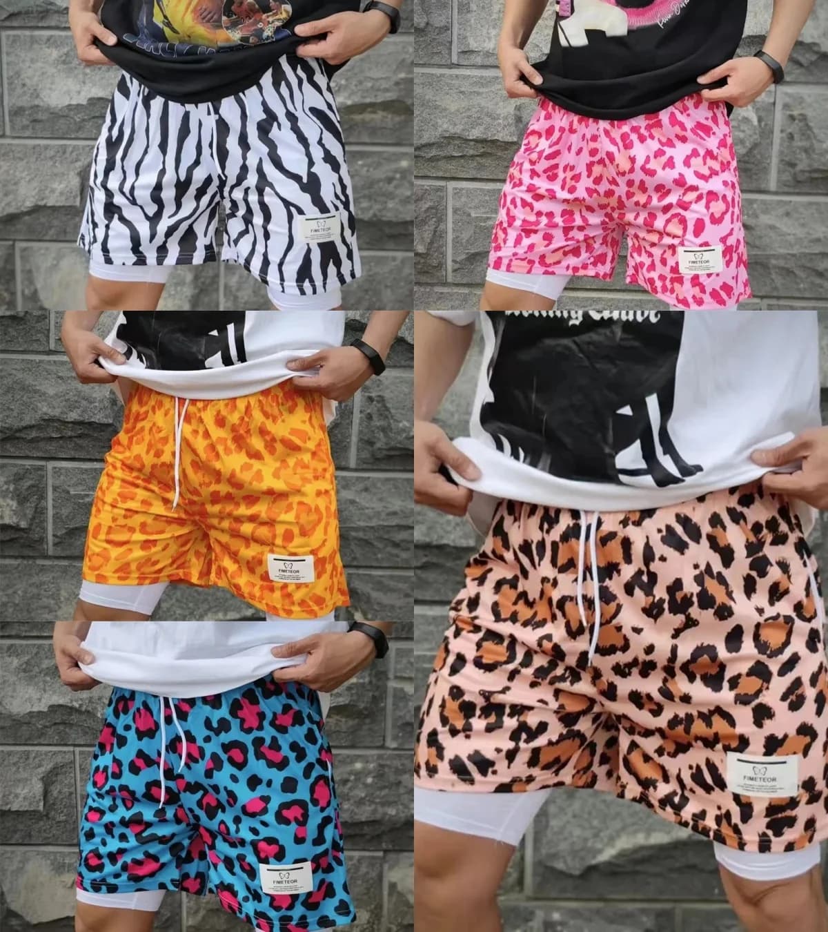 Summer New Men's Sports Shorts Beach Fitness Training Jogging Shorts Casual Comfort Trend Breathable Quick Drying Shorts