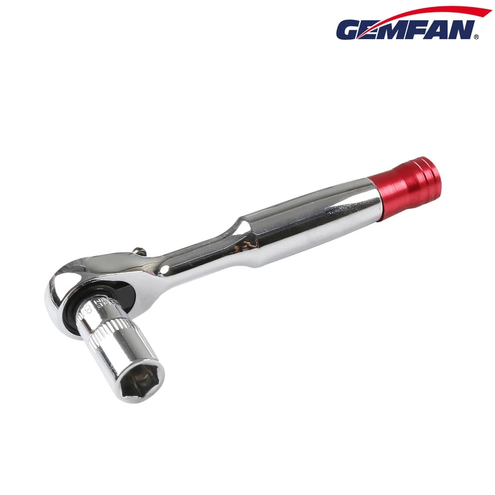 Gemfan chiave a bussola per cacciavite a cricchetto da 1/4 "8mm per droni FPV che scaricano lo strumento dell'elica