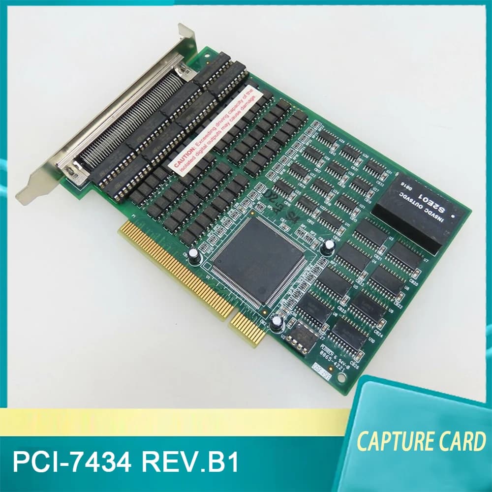 Scheda di acquisizione PCI-7434 REV.B1, scheda I/O digitale ad alta velocità