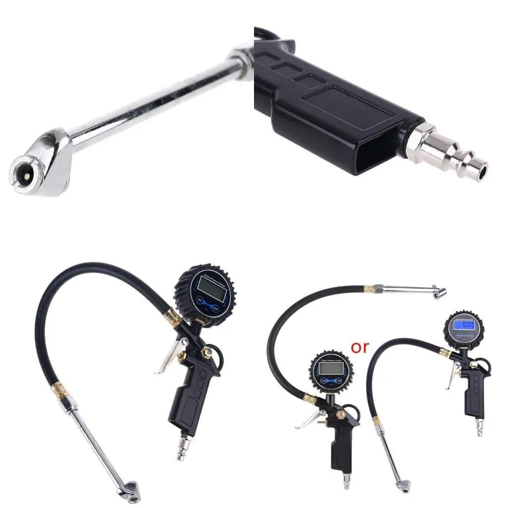 652F AUTO Digital Pneumatico per pneumatico per pneumatico a pressione Gage per deflatore del pneumatico per pneumatici con per