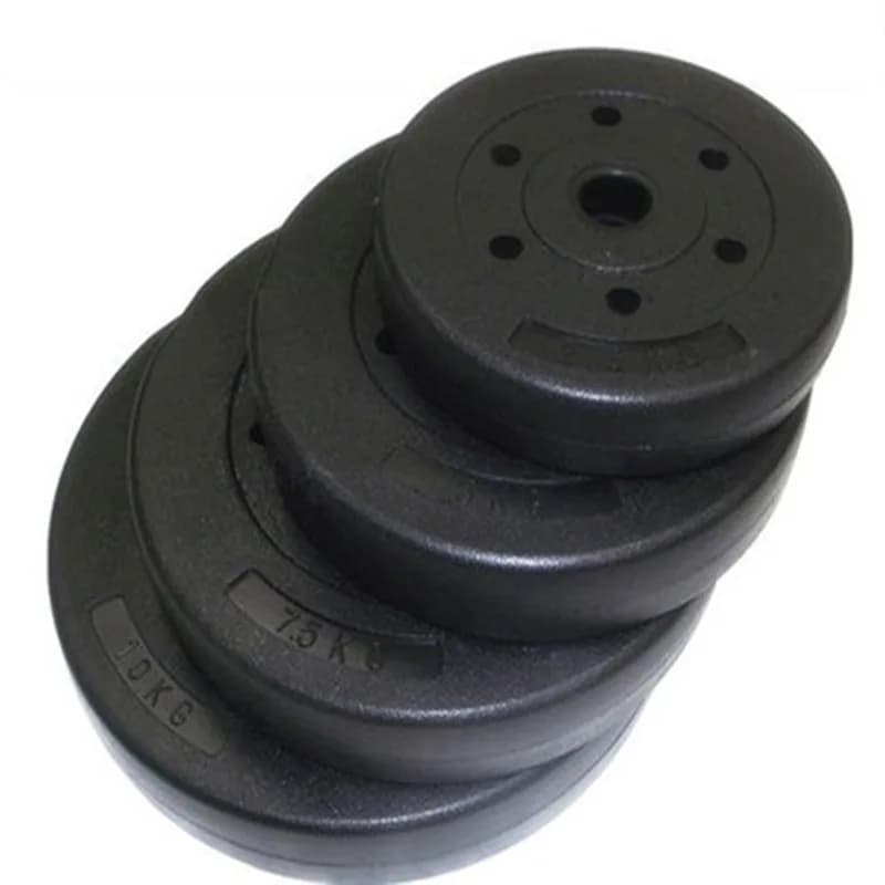 Manubri e Piastre per Bilanciere Regolabili da 15 kg in PE, Unisex, per Allenamento Completo del Corpo a Casa, Ecologici - Promozione
