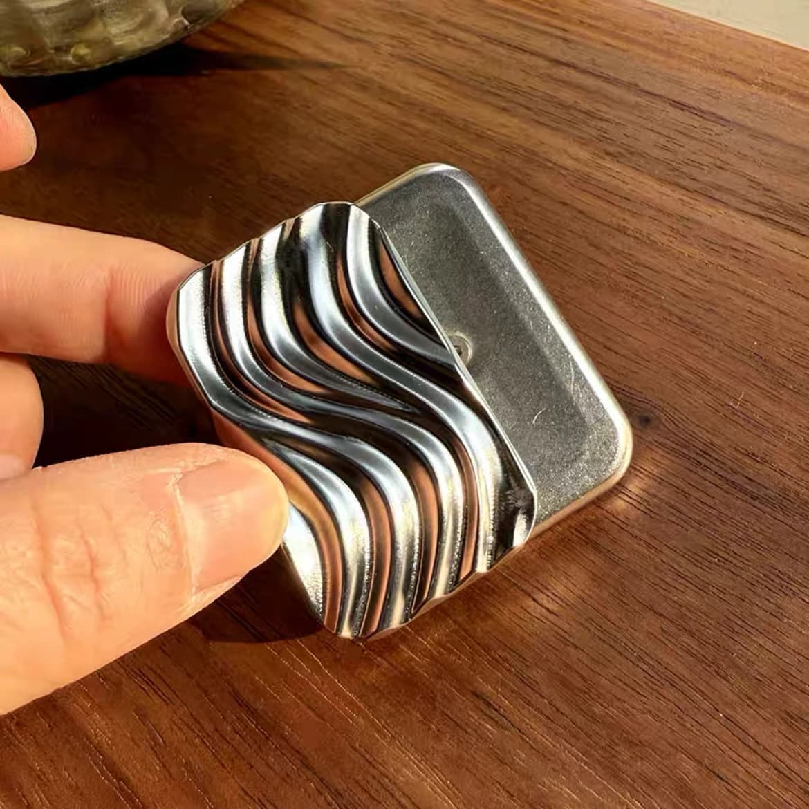 EDC Versatile Infinite Positions Fidget Slider Spinner EDC Toys Metal Anti Stress Sensory Fidgeting Toys ADHD Focus Tool