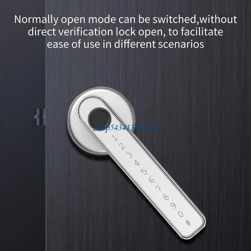 H7ED 4-IN-1 for Smart Fingerprint Door Lock App Lock with USB 4 x AAA Batteries (Not Included) for Home Hotel Offic
