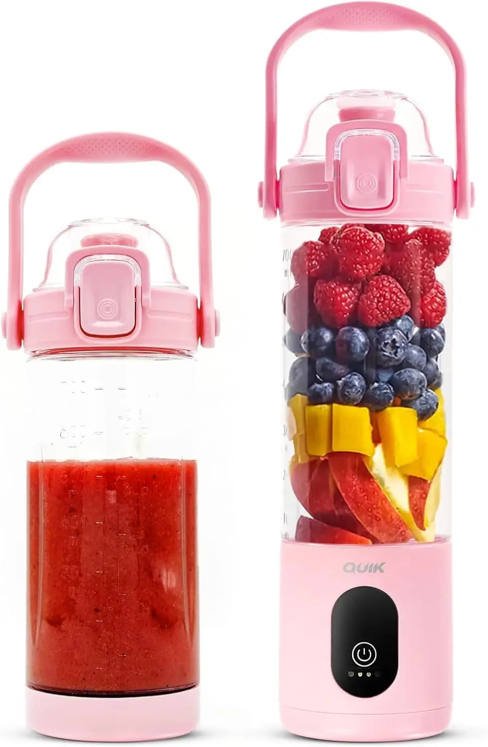 Portable Frullatore - Cordl24oz. Personal Blender for Frullati and Smoothie, Licuadora, No BPA - For Ice