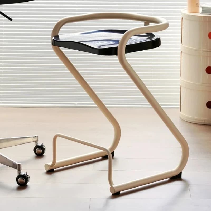 Sgabello da bar semplice in metallo ergonomico minimalista con schienale morbido sedie da festa cuscino in altezza per salone carino Taburetes De Bar mobili per la casa