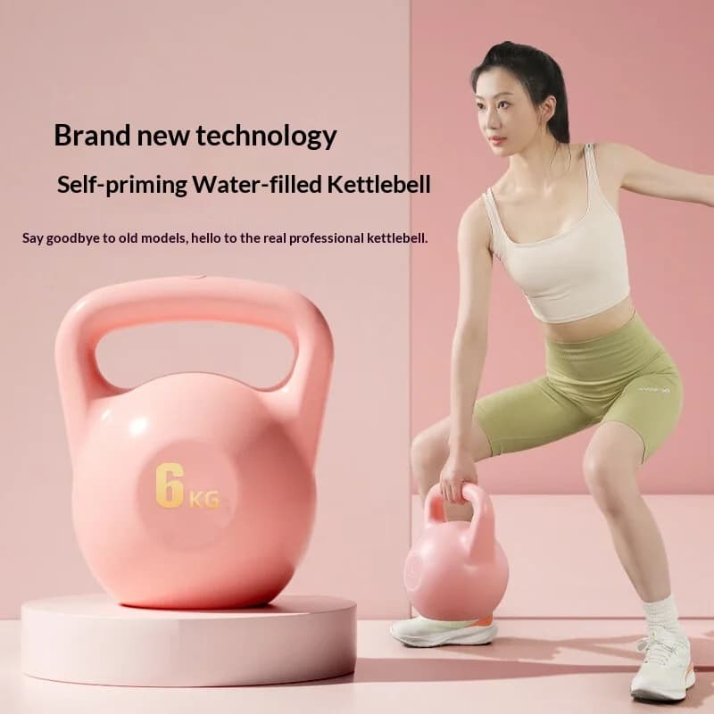 Kettlebell Unisex in Ghisa Regolabile con Peso per Allenamento di Forza, Yoga, Sollevamento Fianchi, Glutei ed Esercizi Squat