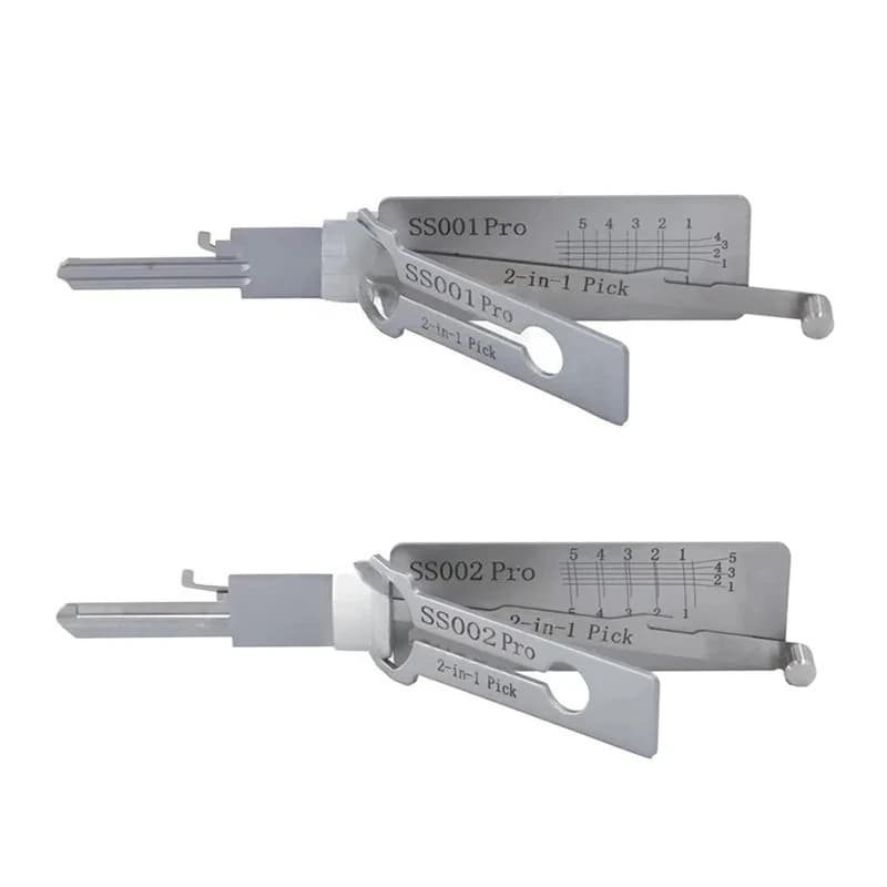 SS001 PRO SS002 PRO Key Decoder Stainless Steel Precision Tool Drawing Kit O-ring Hook Tool Collecting Manual Tool