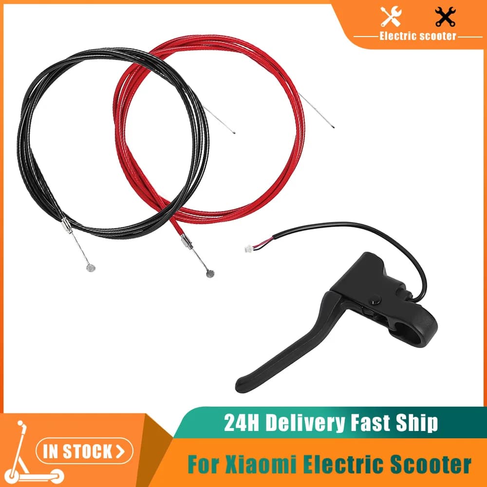 Handle Brake Lever Brake Wire Line Cable For Xiaomi Pro Pro 2 Electric Scooter Tube Replacement Part Accessorie